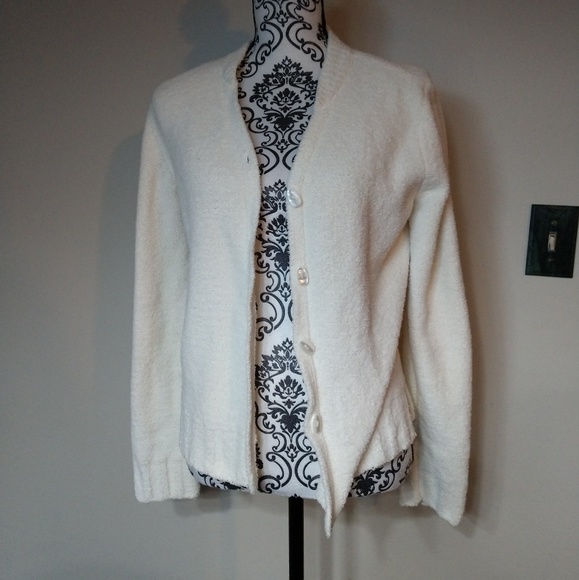 Cozy white cardigan - Picture 1 of 3
